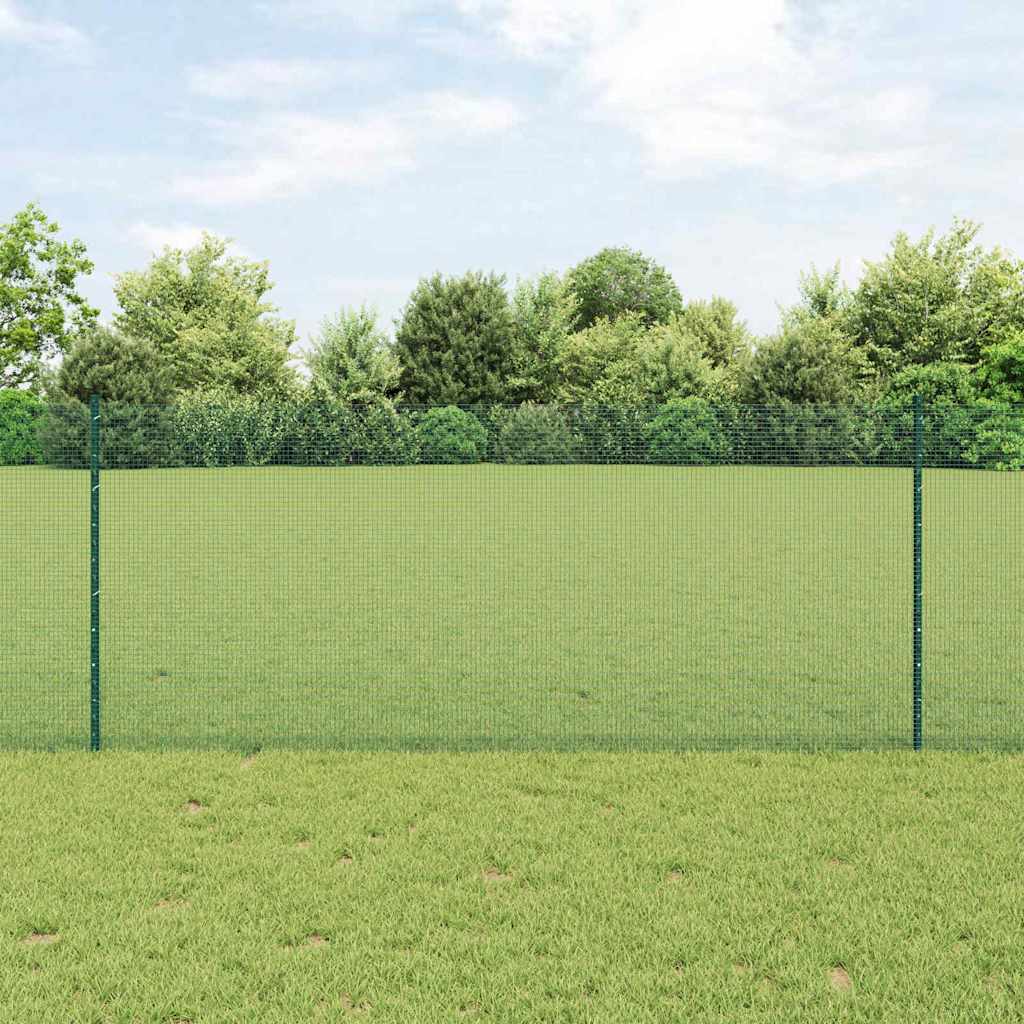 Zavarena žičana ograda s postom 25 x 1 m (Š x V)