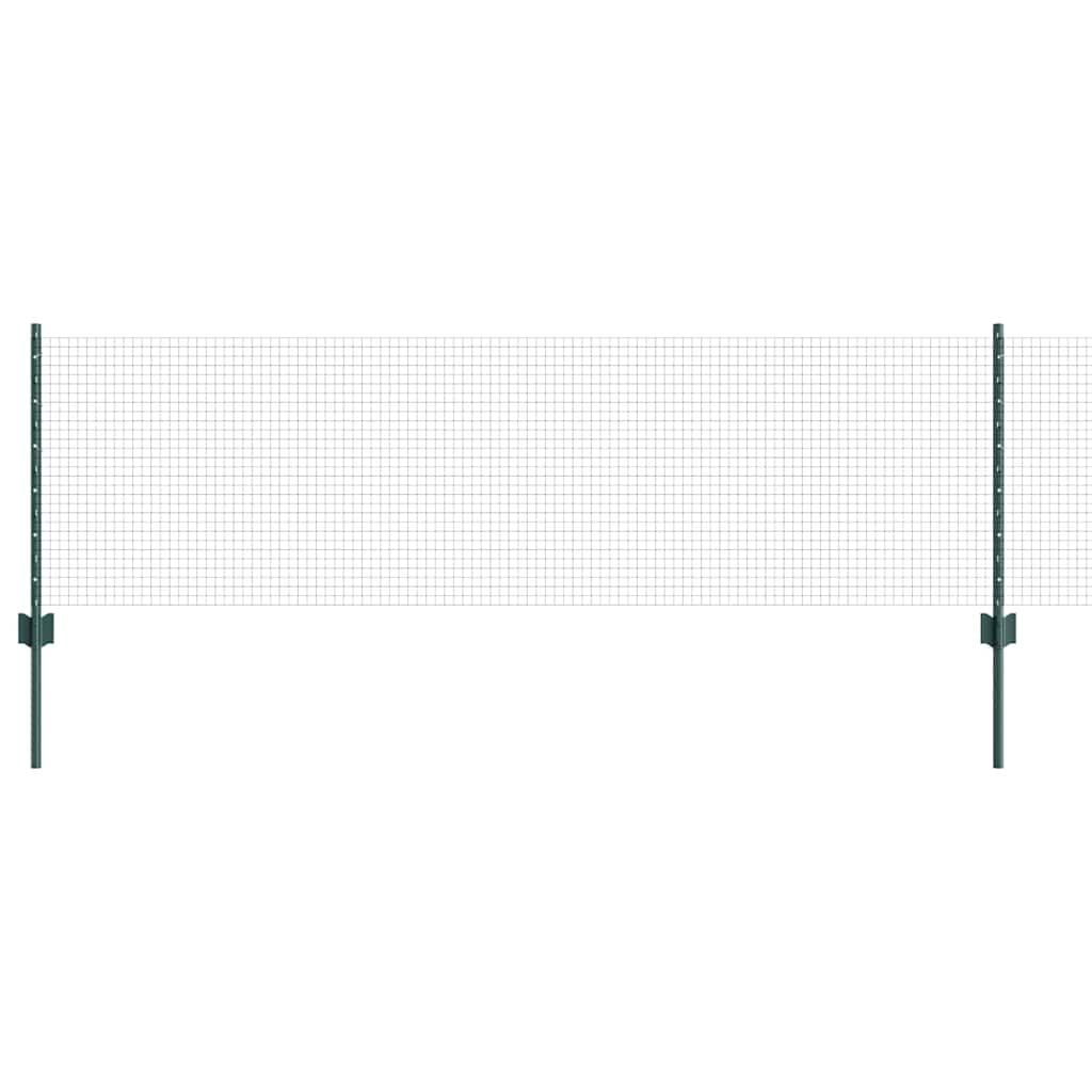 Zavarena žičana ograda s postom 50 x 0,6 m Zelena Mreža