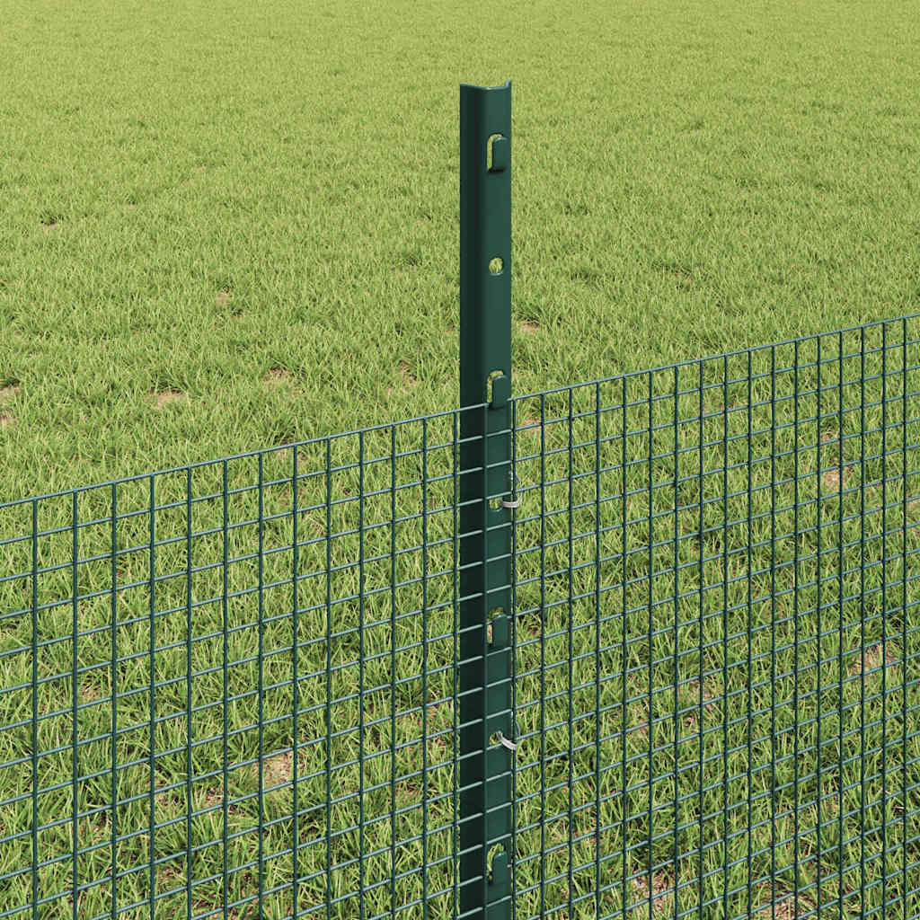 Zavarena žičana ograda s postom 100 x 0,5 m Zelena Mreža