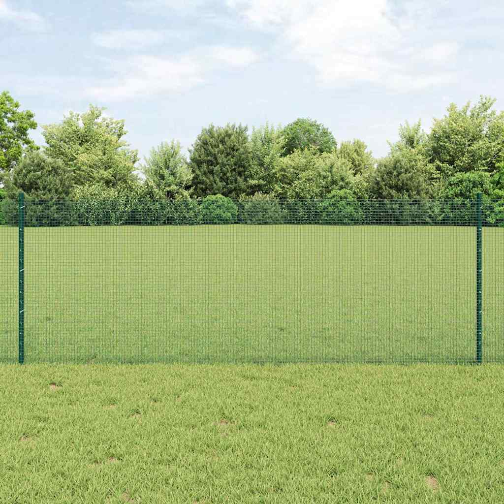 Zavarena žičana ograda s postom 100 x 0,8 m Zelena Mreža
