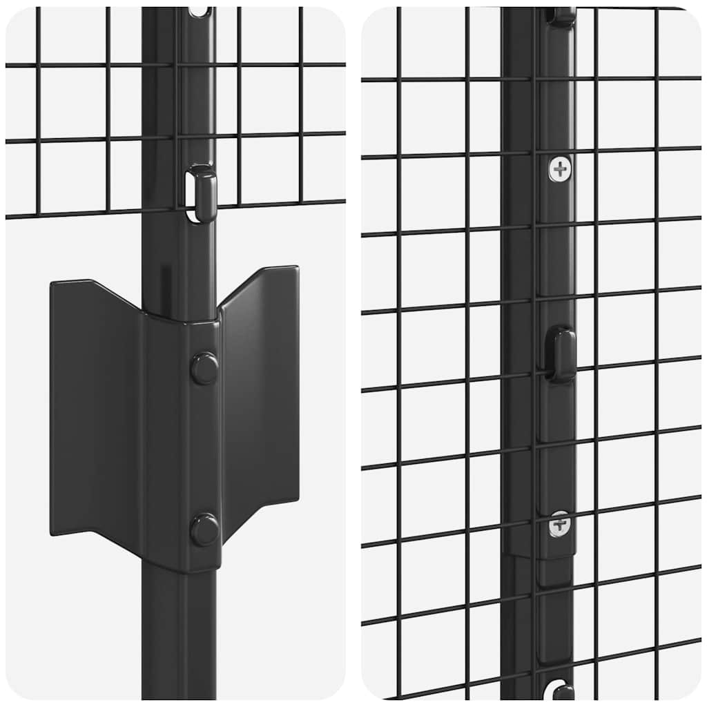 Zavarena žičana ograda s postom 10 x 1,5 m (Š x V)