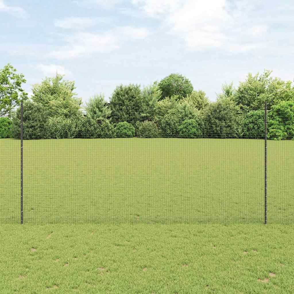 Zavarena žičana ograda s postom 10 x 1,5 m (Š x V)