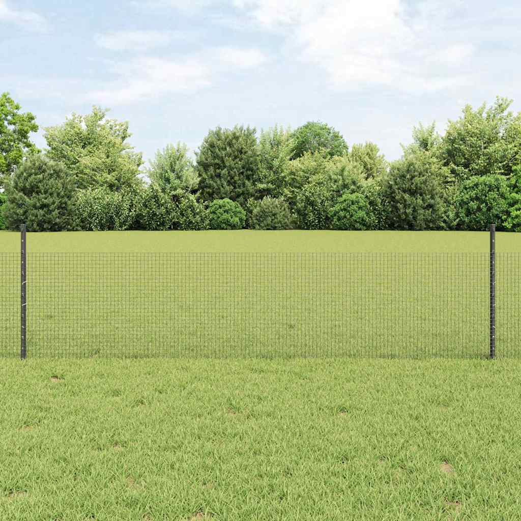 Zavarena žičana ograda s postom 25 x 0,5 m (Š x V)
