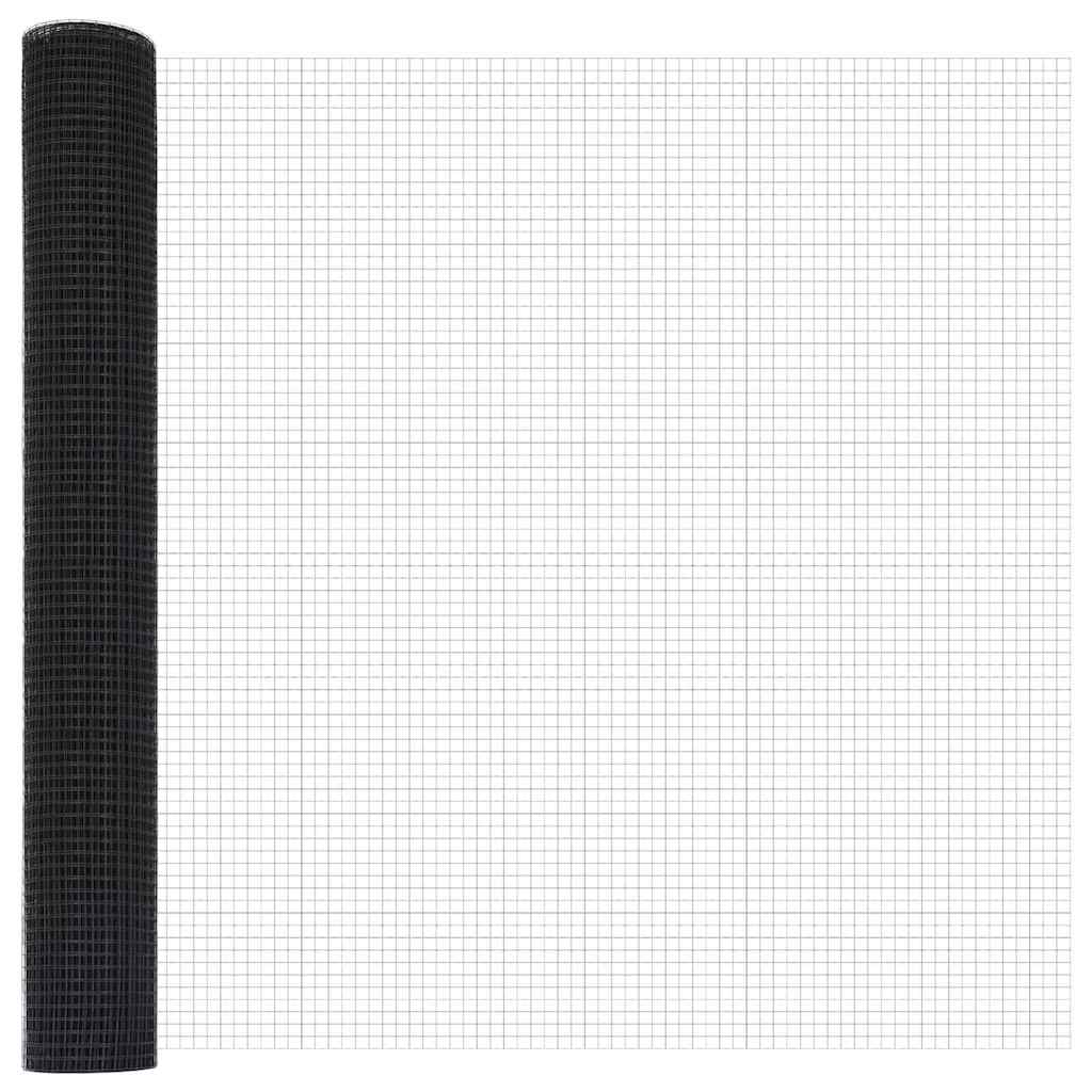 Zavarena žičana ograda s postom 25 x 1 m (Š x V)