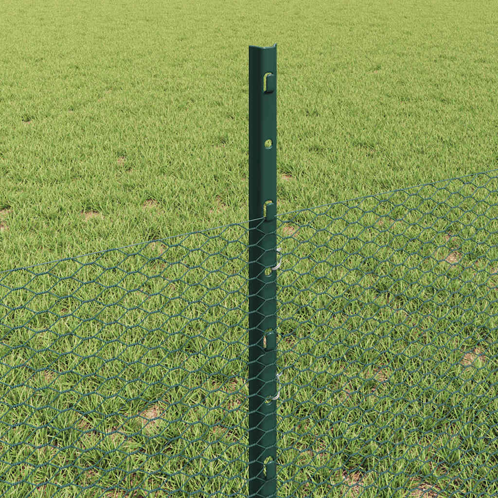 Zavarena žičana ograda 10 x 0,5 m (Š x V) Čelik premazan PVC-om