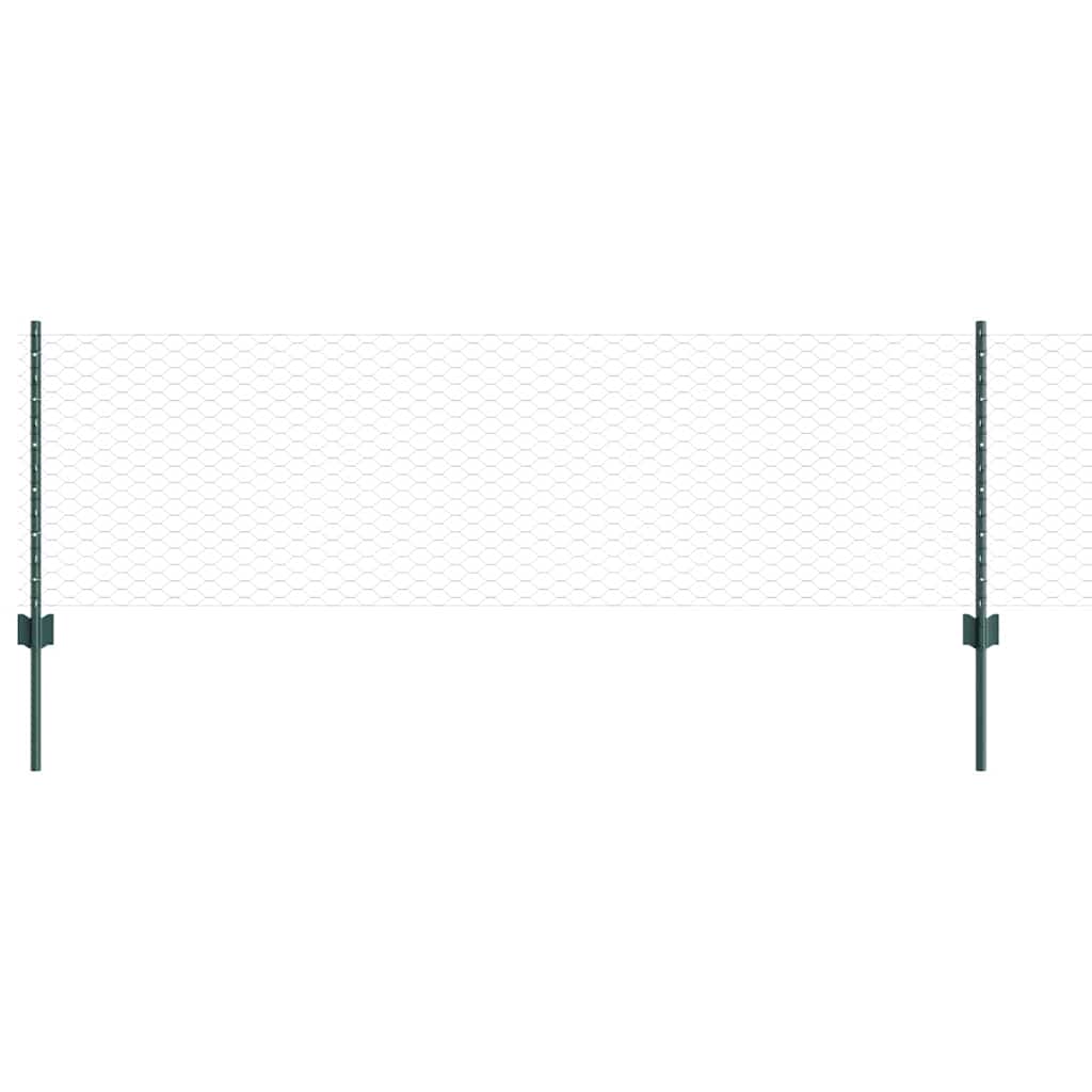Zavarena žičana ograda 10 x 0,6 m (Š x V) Čelik premazan PVC-om