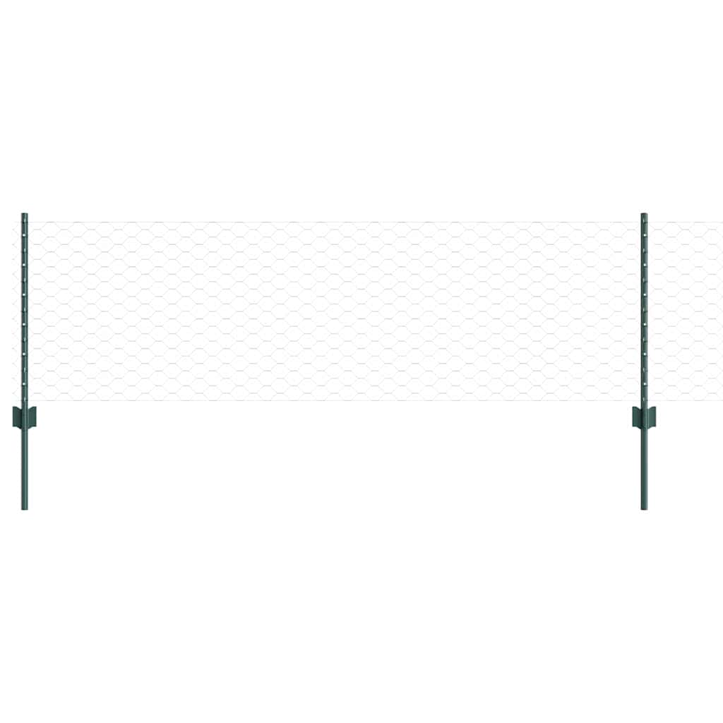 Zavarena žičana ograda 10 x 0,6 m (Š x V) Čelik premazan PVC-om