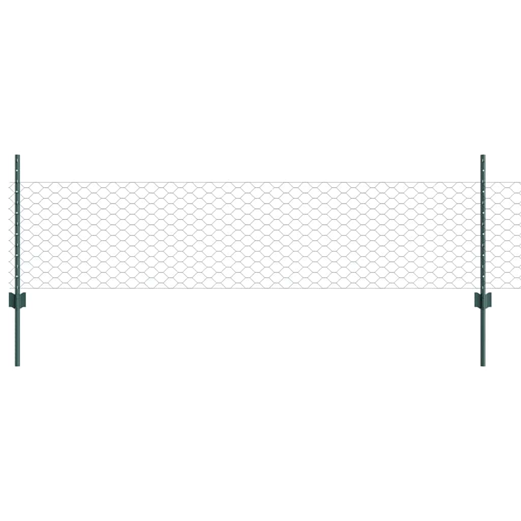 Zavarena žičana ograda 25 x 0,5 m (Š x V) Čelik premazan PVC-om