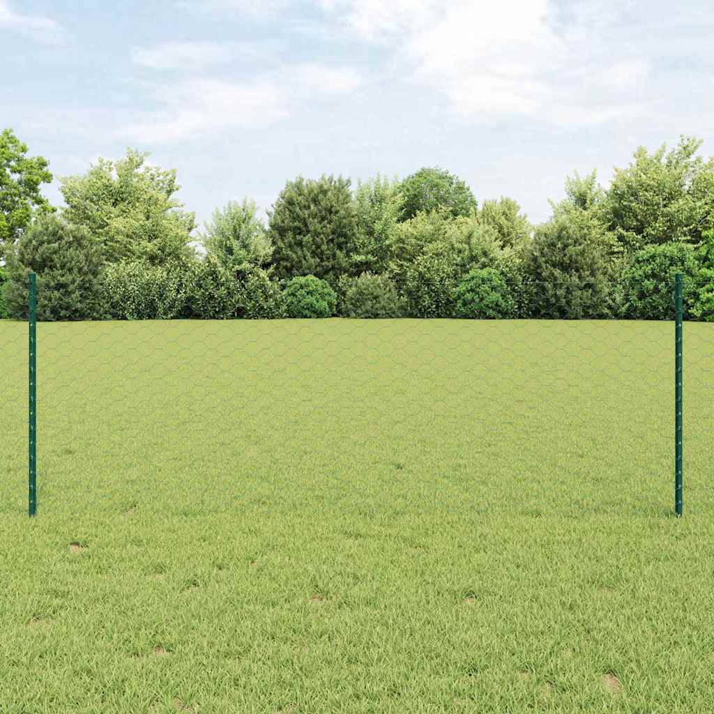 Zavarena žičana ograda 25 x 0,8 m (Š x V) Čelik premazan PVC-om