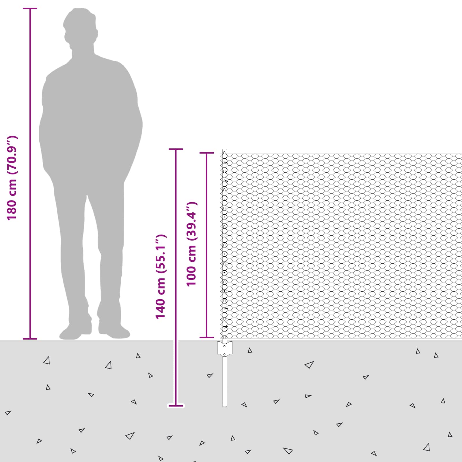 Zavarena žičana ograda 25 x 1 m (Š x V) Čelik premazan PVC-om