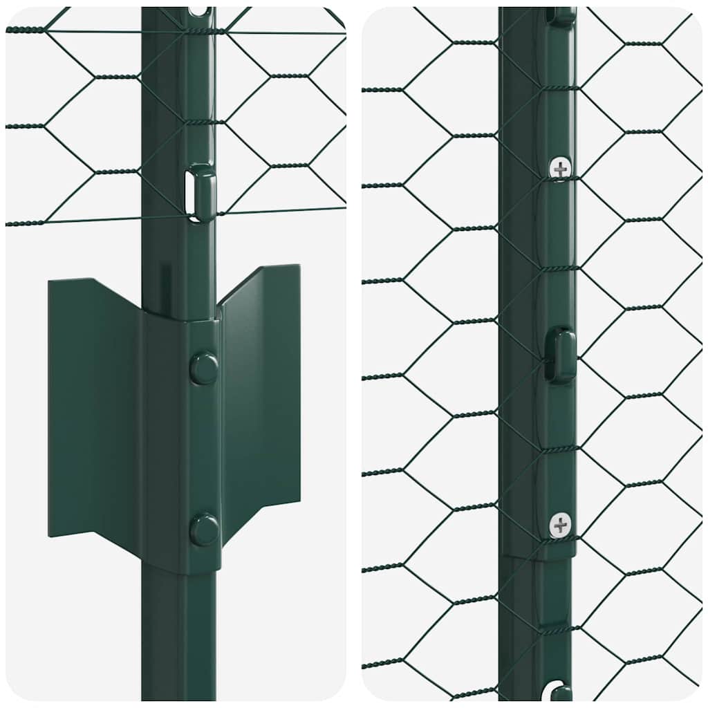 Zavarena žičana ograda 25 x 1,5 m (Š x V) Čelik premazan PVC-om