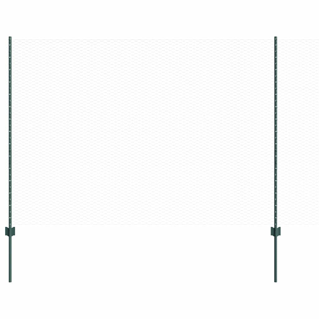 Zavarena žičana ograda 25 x 1,5 m (Š x V) Čelik premazan PVC-om