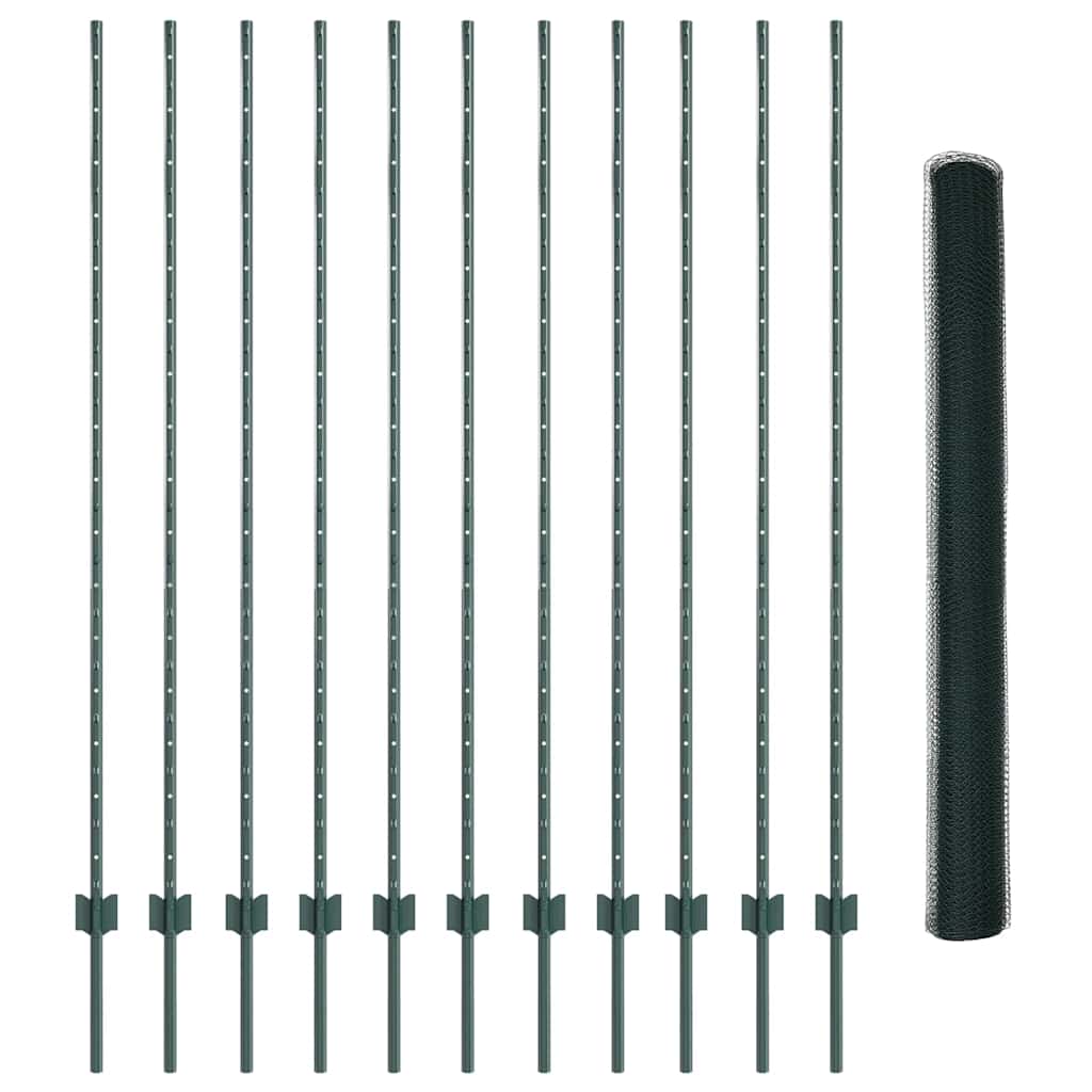 Zavarena žičana ograda 25 x 1,6 m (Š x V) Čelik premazan PVC-om