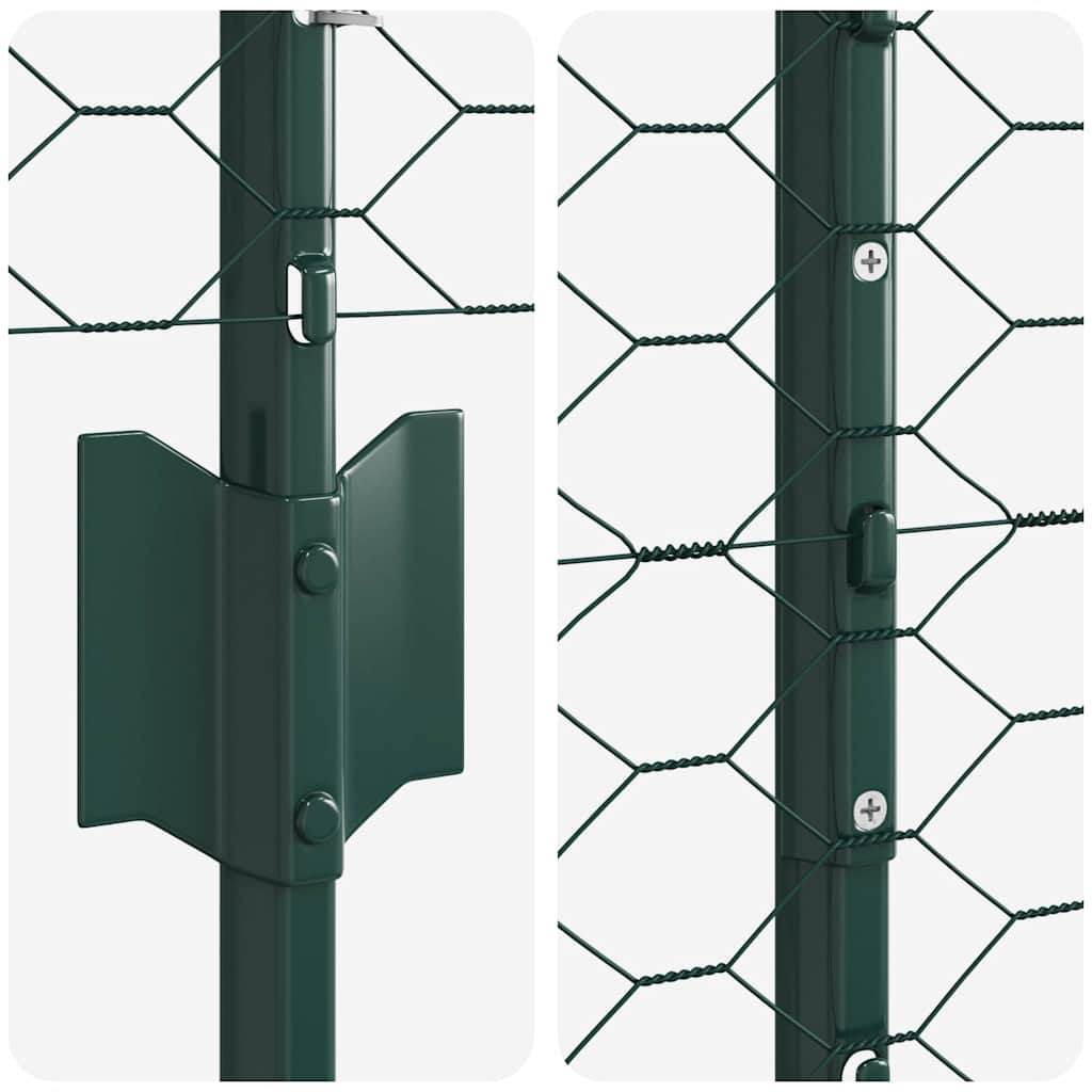 Zavarena žičana ograda 25 x 1,6 m (Š x V) Čelik premazan PVC-om