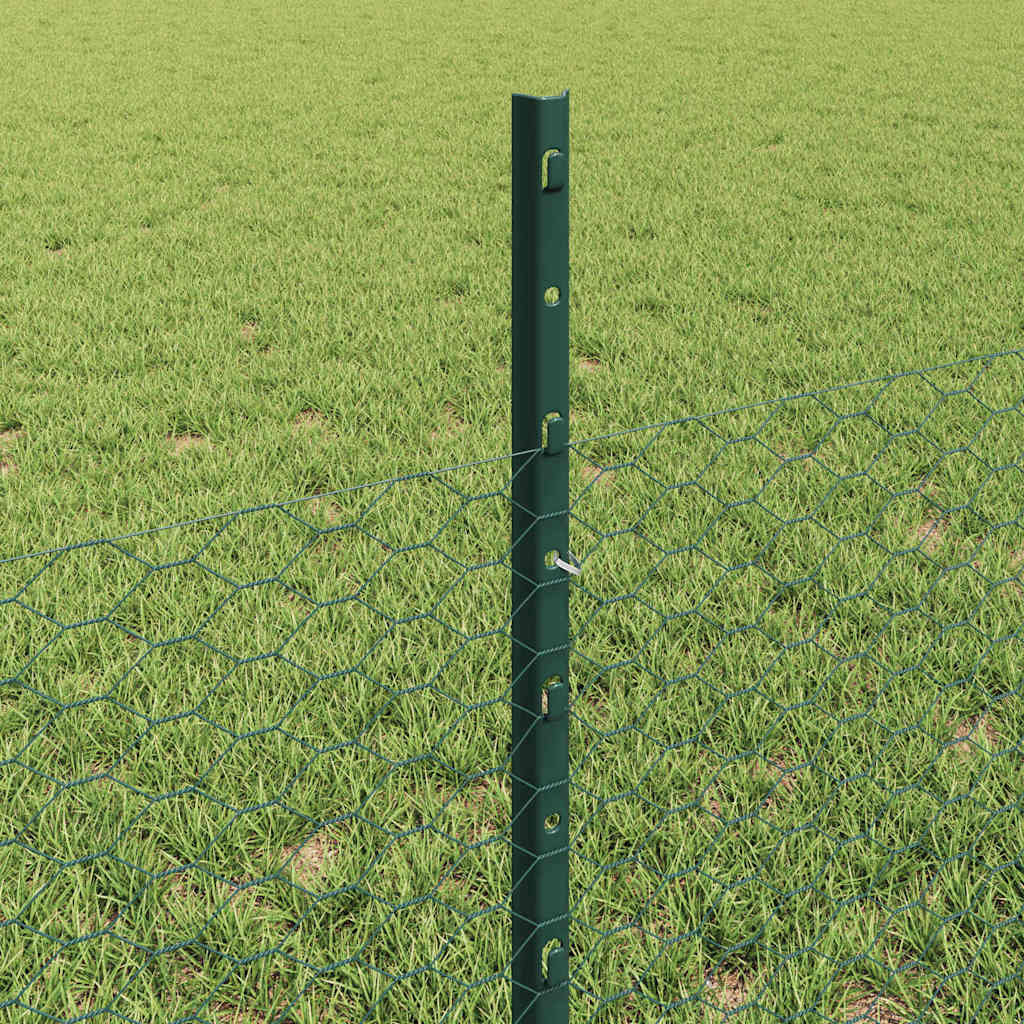 Zavarena žičana ograda 50 x 0,5 m (Š x V) Čelik premazan PVC-om