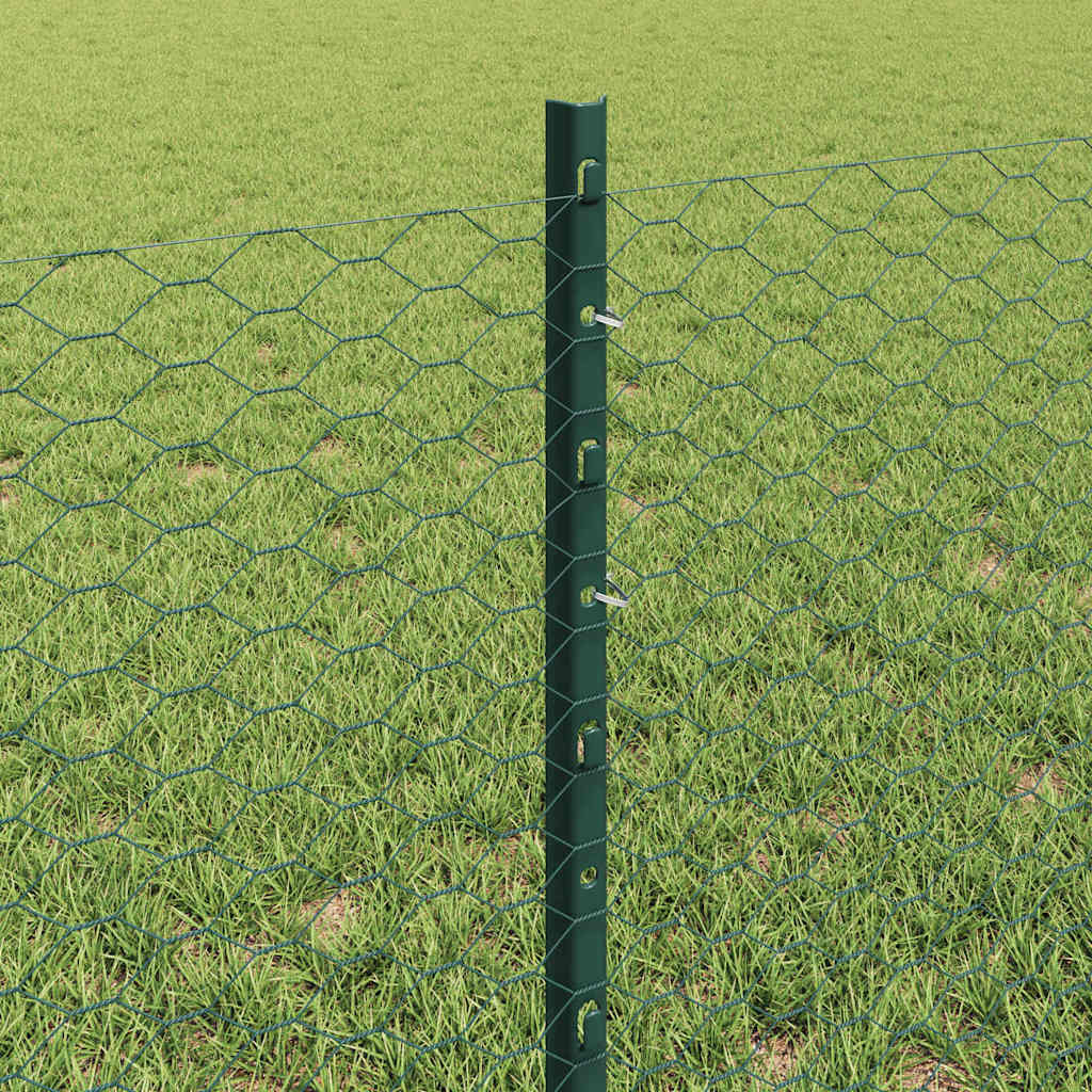 Zavarena žičana ograda 50 x 0,6 m (Š x V) Čelik premazan PVC-om