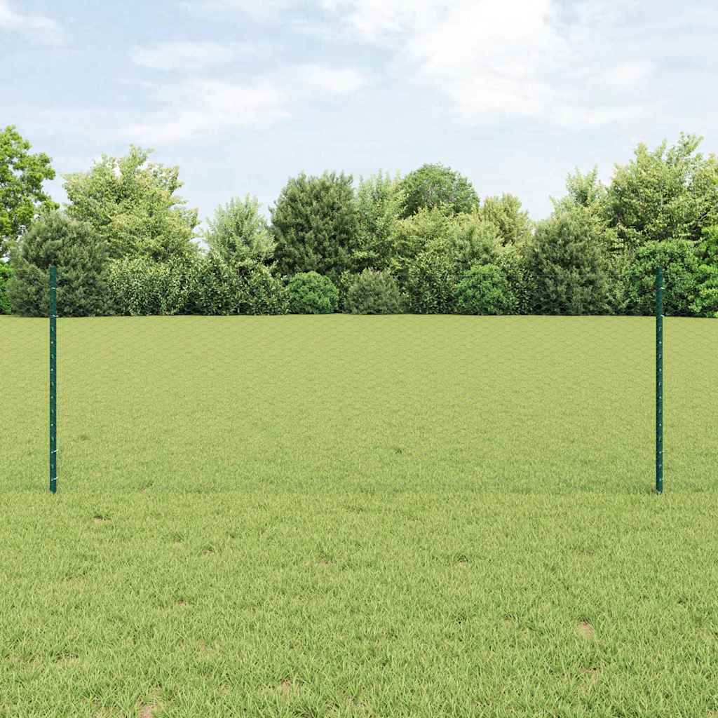 Zavarena žičana ograda 50 x 0,8 m (Š x V) Čelik premazan PVC-om