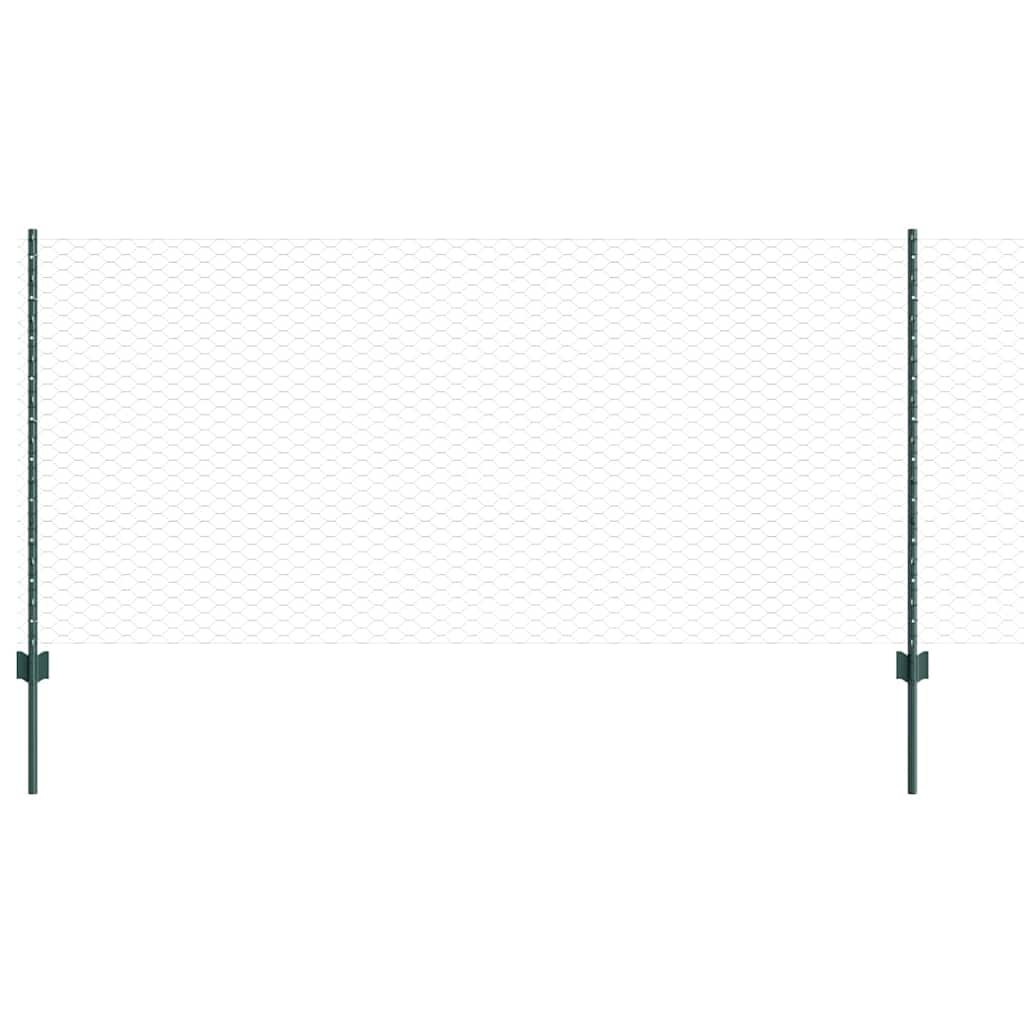 Zavarena žičana ograda 50 x 1 m (Š x V) Čelik premazan PVC-om