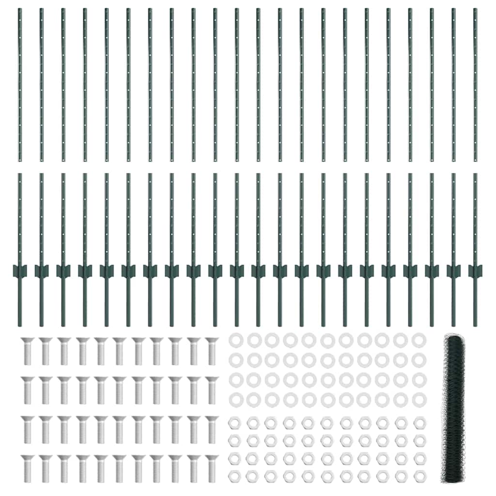 Zavarena žičana ograda 50 x 1,2 m (Š x V) Čelik premazan PVC-om