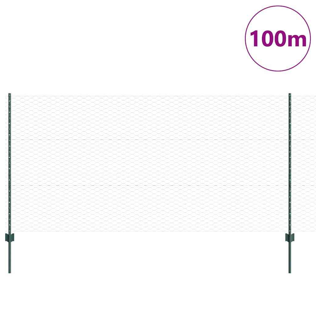 Zavarena žičana ograda 100 x 1,2 m (Š x V)