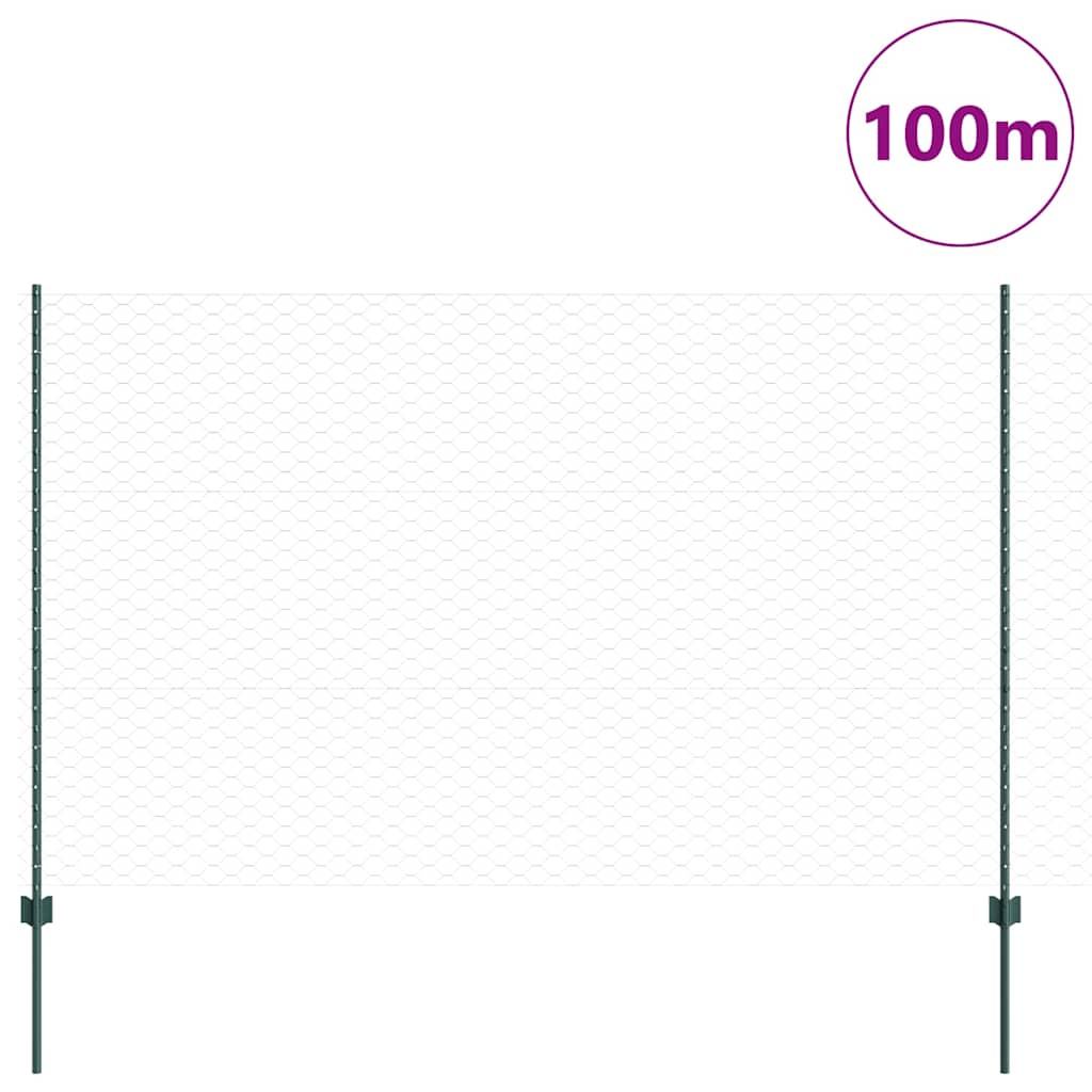 Zavarena žičana ograda 100 x 1,6 m (Š x V)