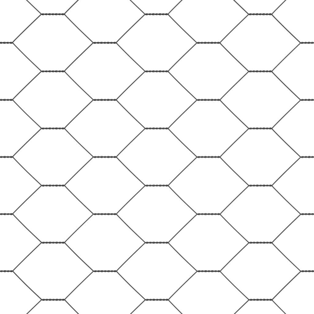 Zavarena žičana ograda 50 x 0,5 m (Š x V) Čelik premazan PVC-om