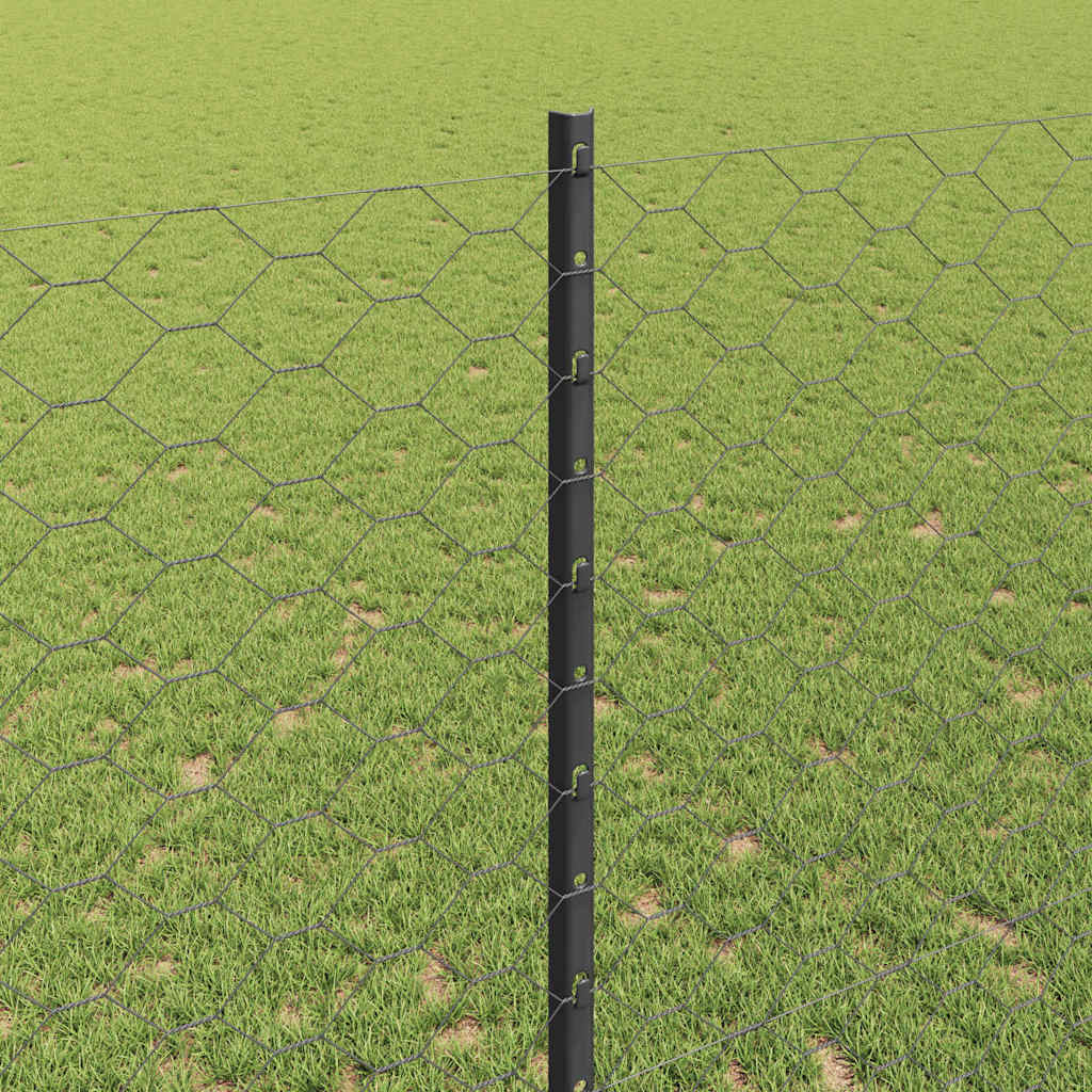Zavarena žičana ograda 50 x 1,4 m (Š x V) Čelik premazan PVC-om