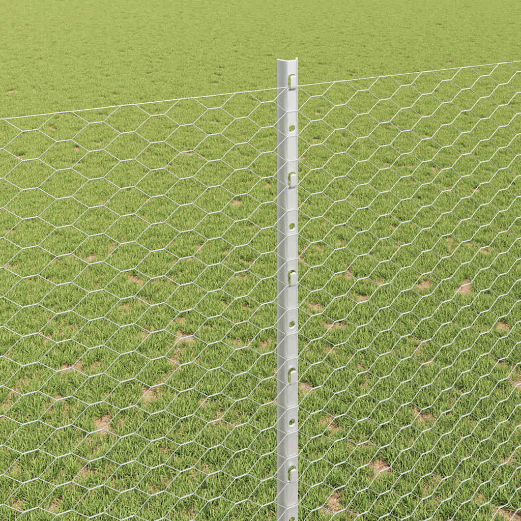 Zavarena žičana ograda 10 x 1,5 m (Š x V) Vruće pocinčani čelik