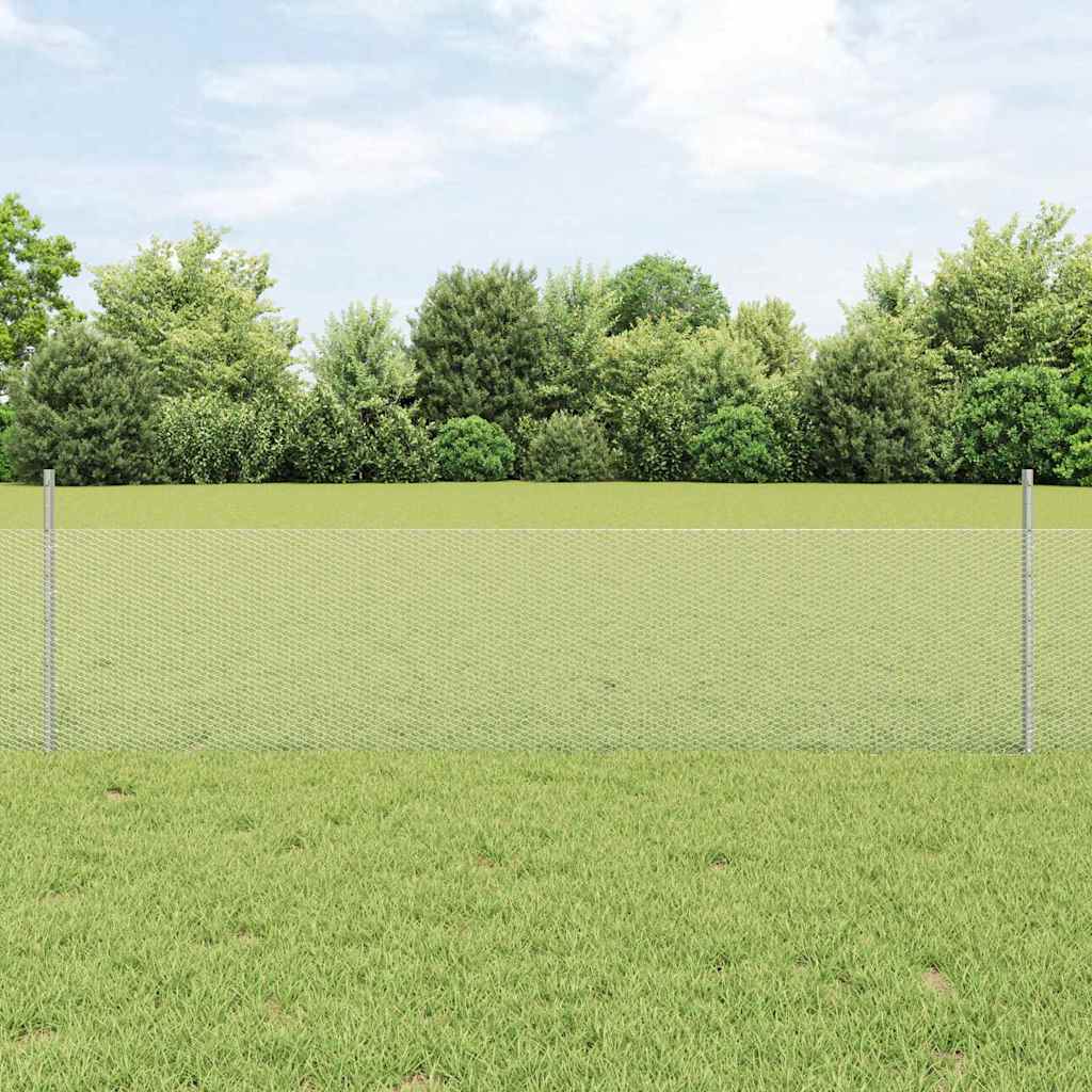 Zavarena žičana ograda 25 x 0,5 m (Š x V) Vruće pocinčani čelik