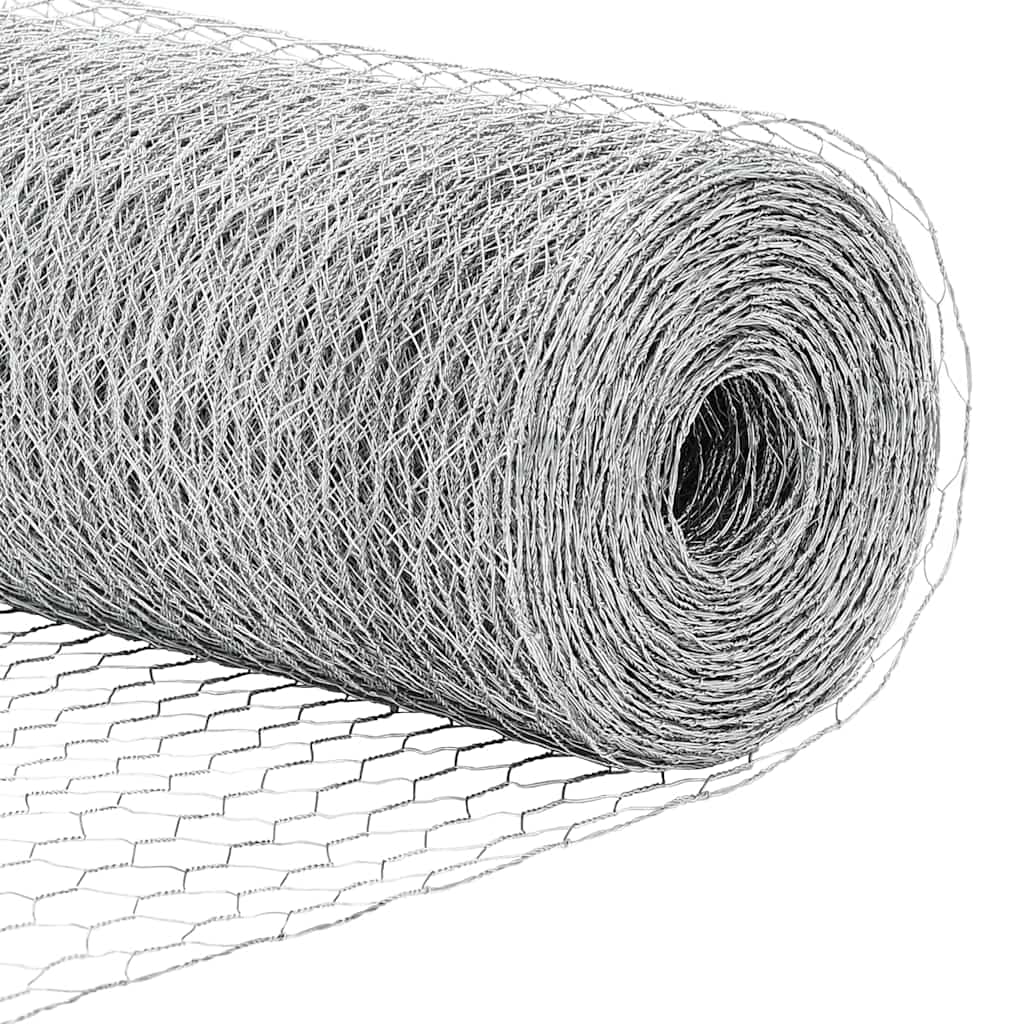 Zavarena žičana ograda 25 x 0,6 m (Š x V) Vruće pocinčani čelik