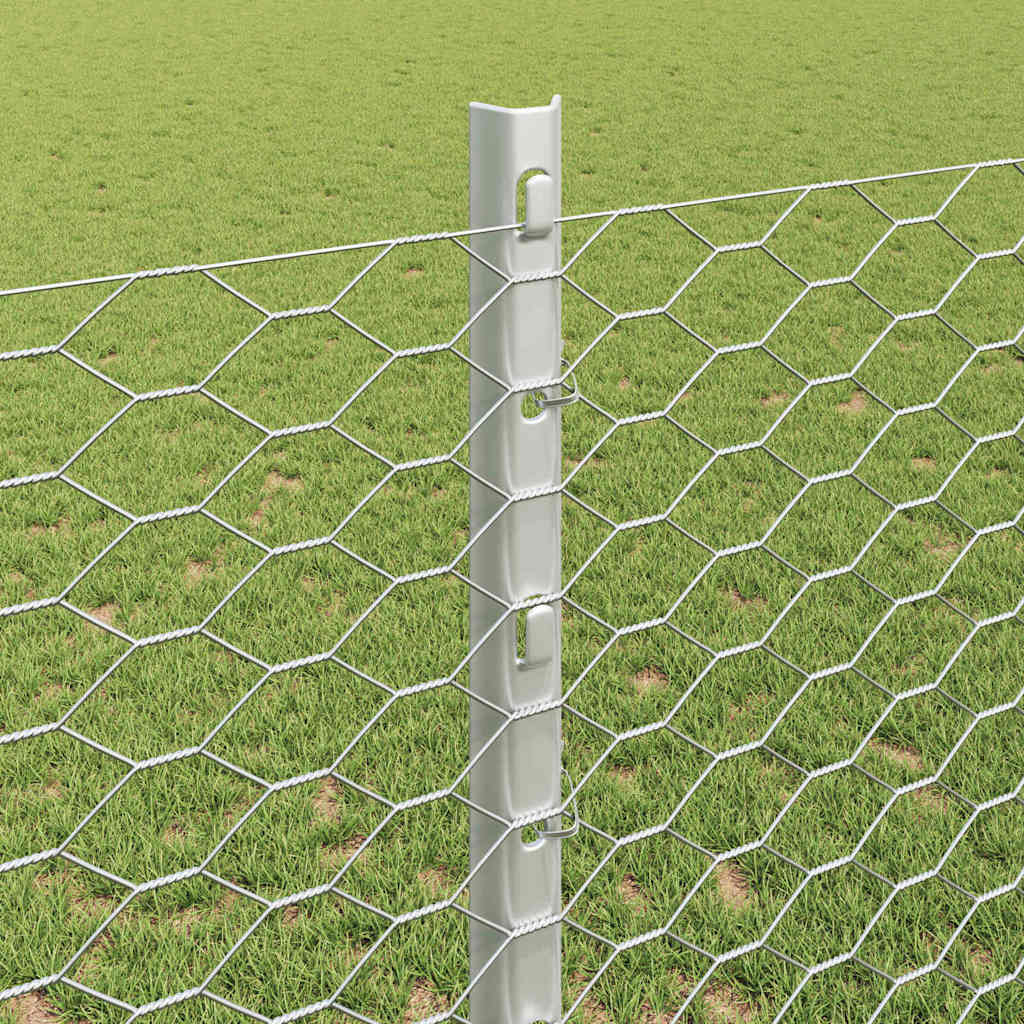 Zavarena žičana ograda 25 x 1,2 m (Š x V) Vruće pocinčani čelik