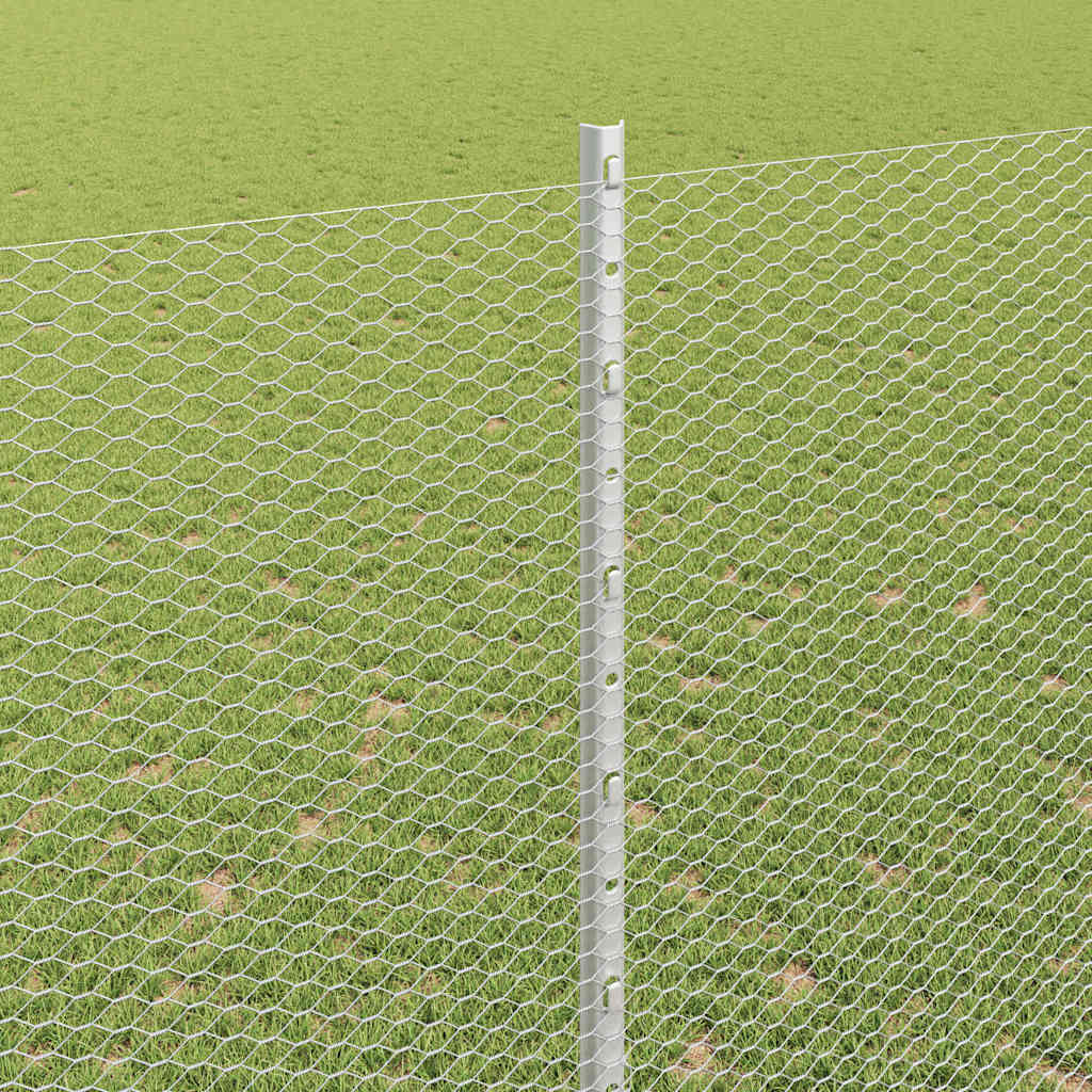 Zavarena žičana ograda 25 x 1,6 m (Š x V) Vruće pocinčani čelik