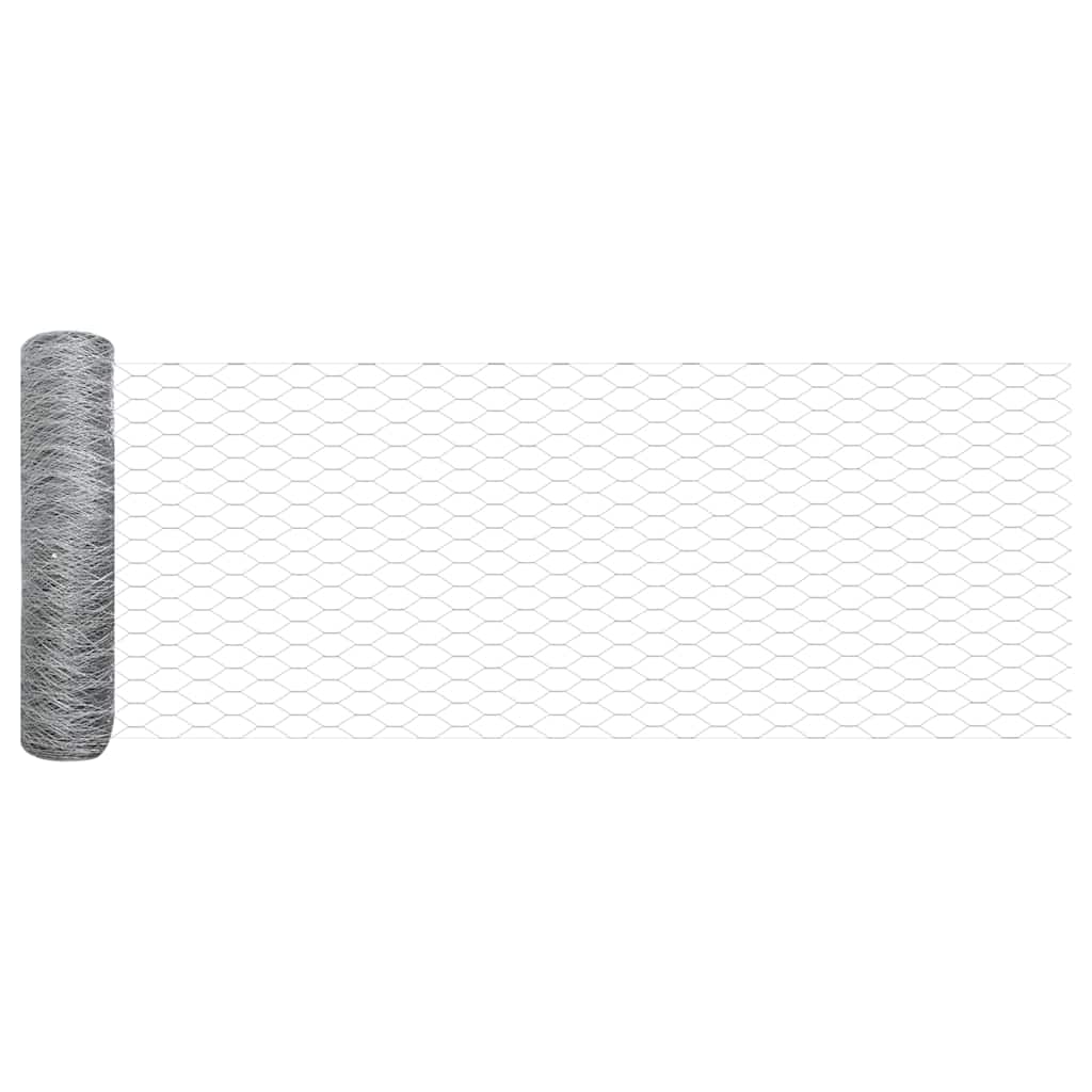 Zavarena žičana ograda 50 x 0,4 m (Š x V) Vruće pocinčani čelik