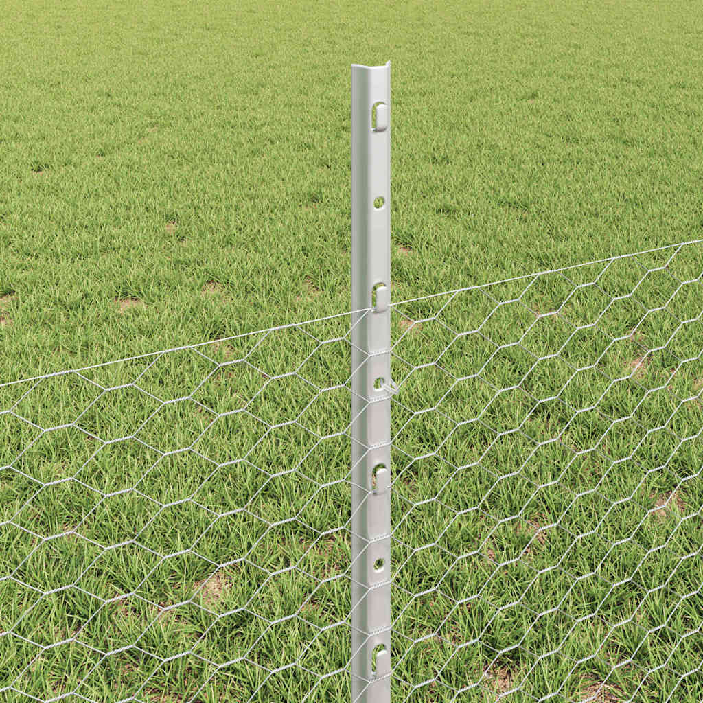 Zavarena žičana ograda 50 x 0,5 m (Š x V) Vruće pocinčani čelik
