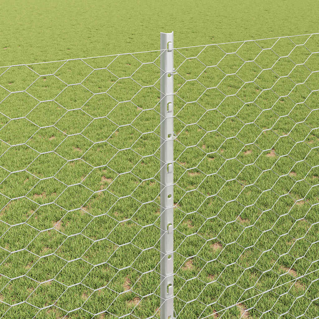 Zavarena žičana ograda 50 x 1,4 m (Š x V) Vruće pocinčani čelik