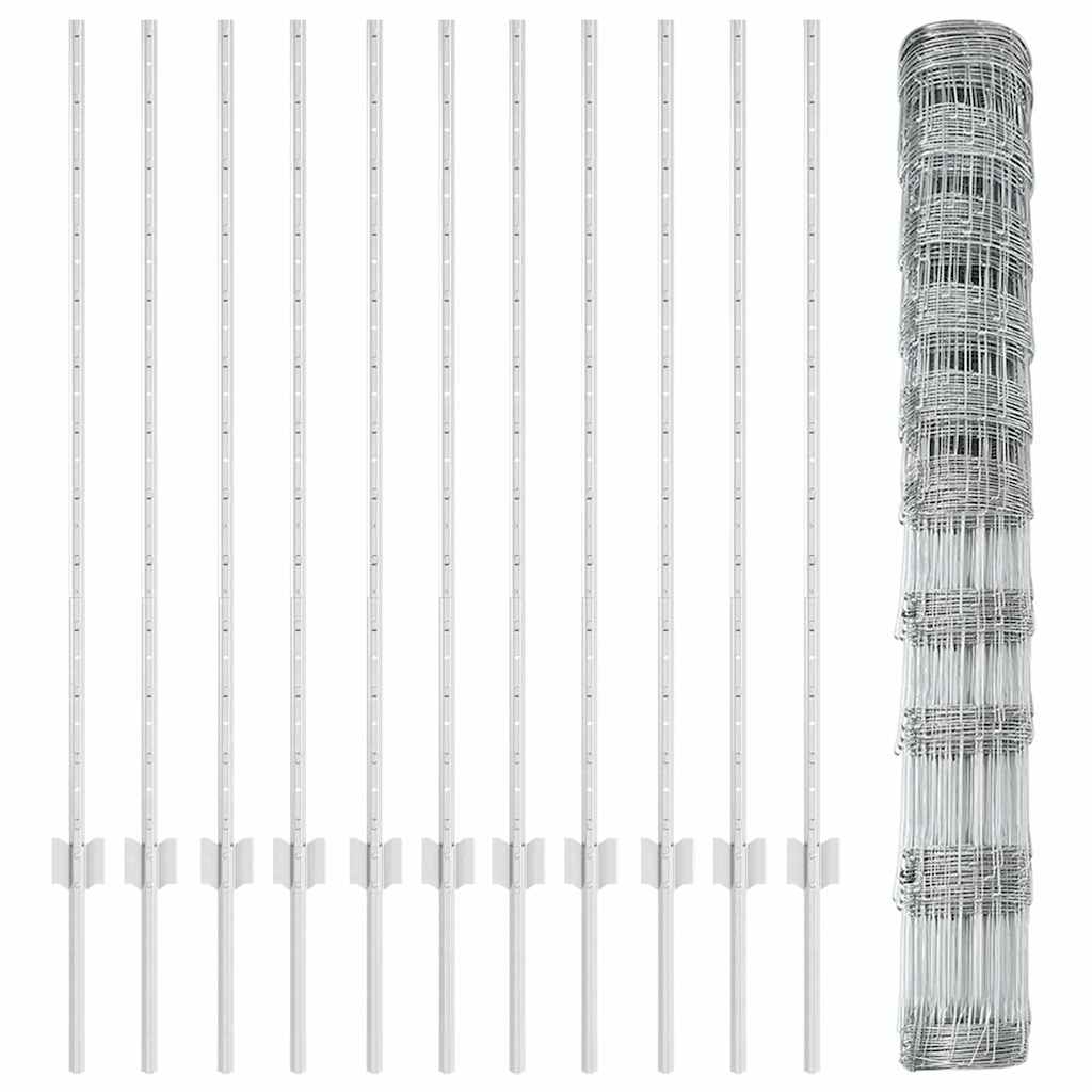 Divlja Ograde s Stupovima 25 x 1,2 m (Š x V)
