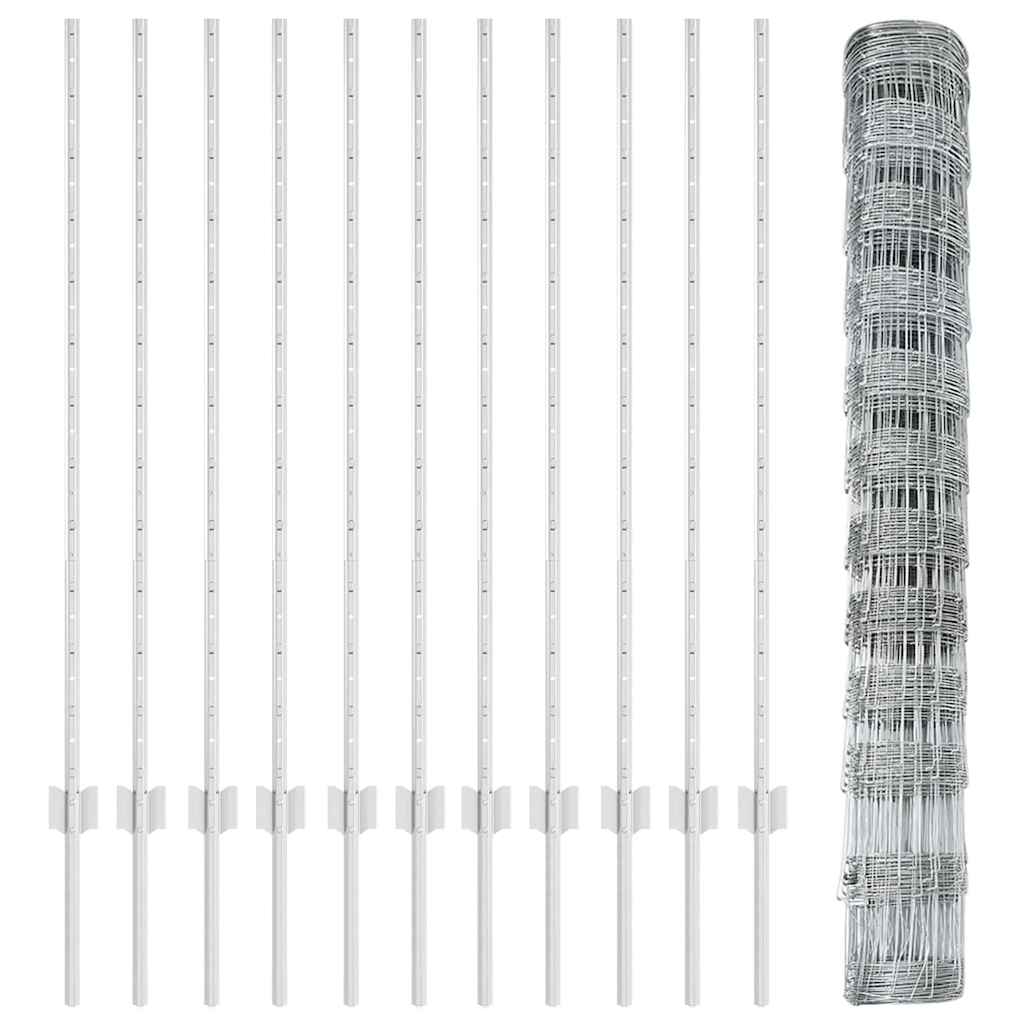 Divlja Ograde s Stupovima 25 x 1,2 m (Š x V)