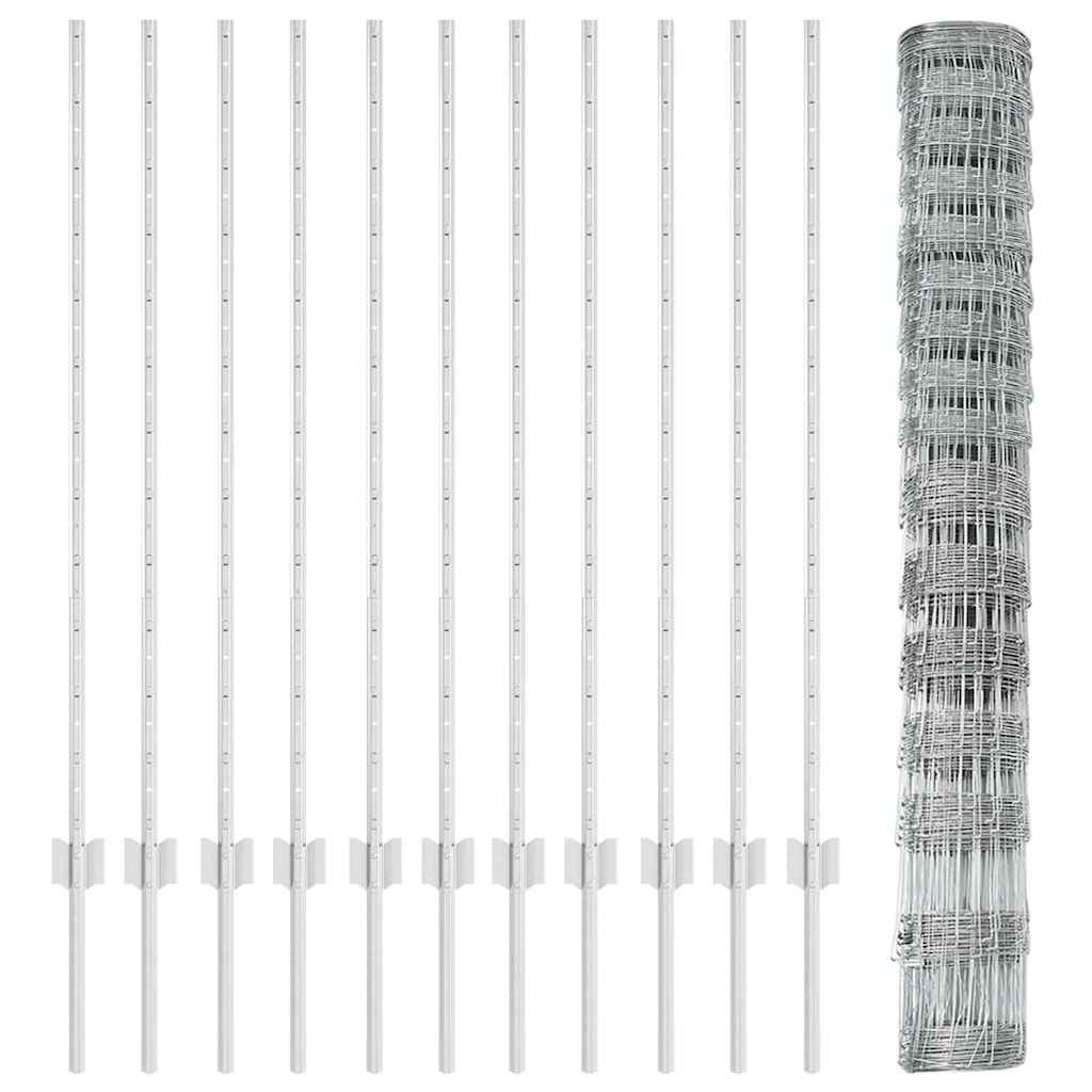 Divlja Ograde s Stupovima 25 x 1,2 m (Š x V)