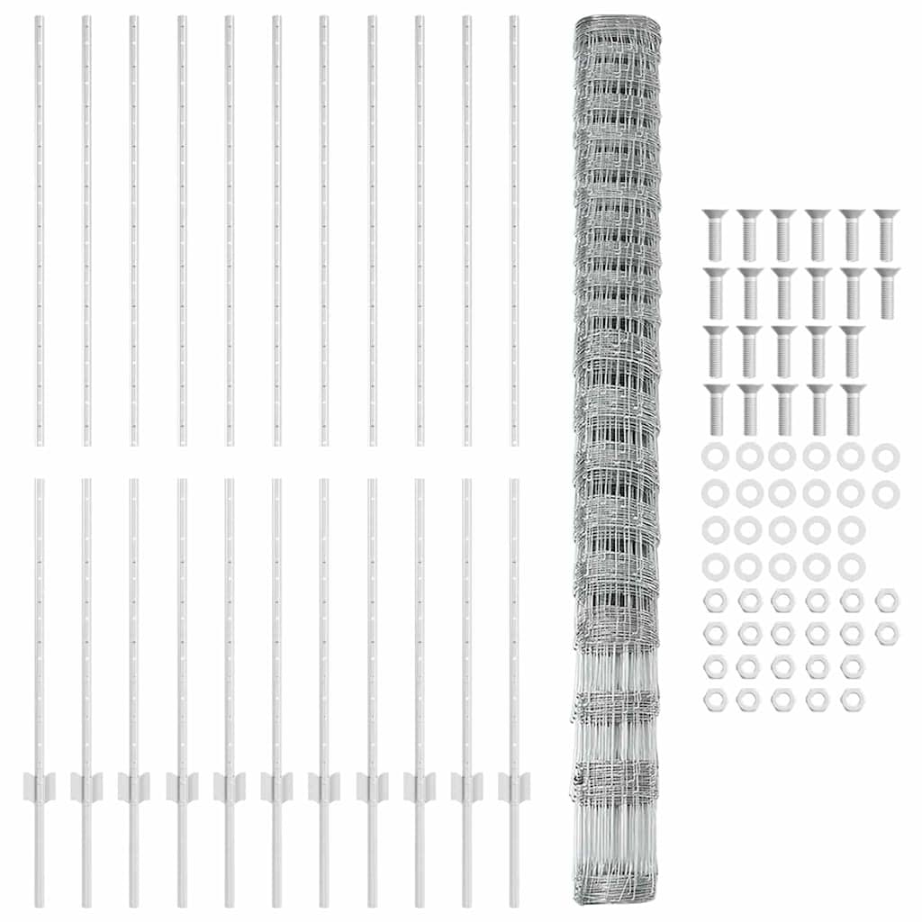 Divlja Ograde s Stupovima 25 x 1,6 m (Š x V)