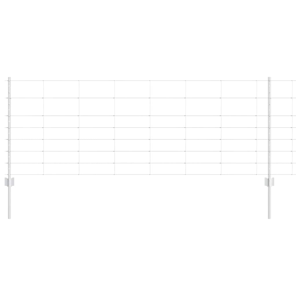 Divlja Ograde s Stupovima 50 x 0,8 m (Š x V)