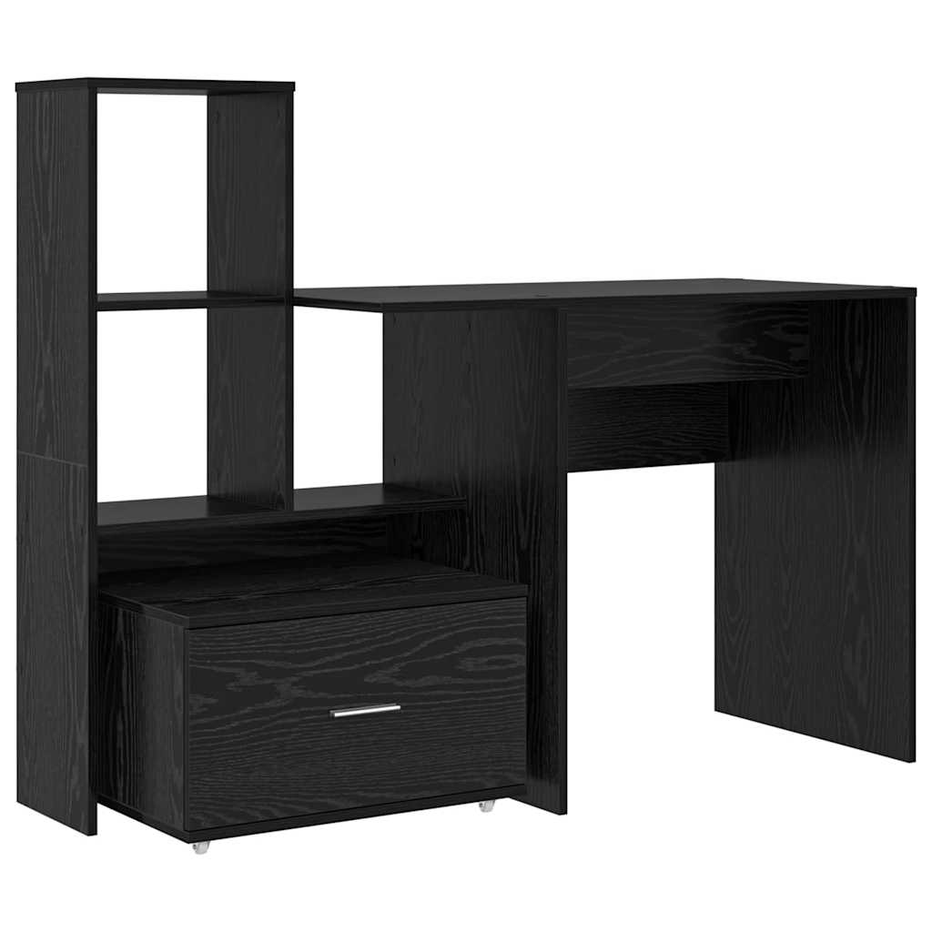 Stol Crni hrast 131,5 x 50 x 106,5 cm Konstruirano drvo