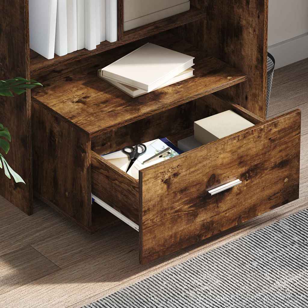 Stol Dimljeni hrast 131,5 x 50 x 106,5 cm Konstruirano drvo