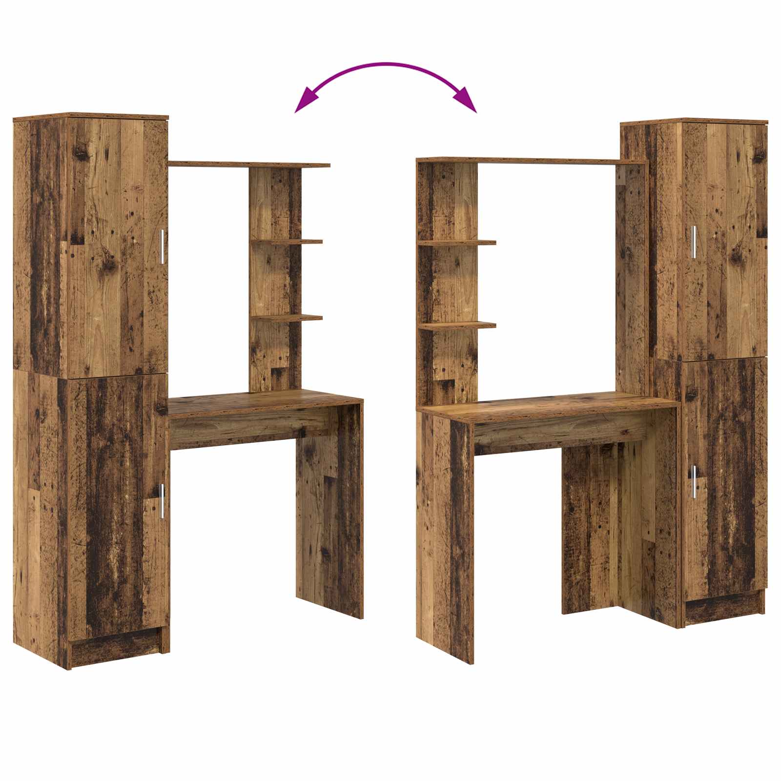 Stol 2 pcs Staro drvo