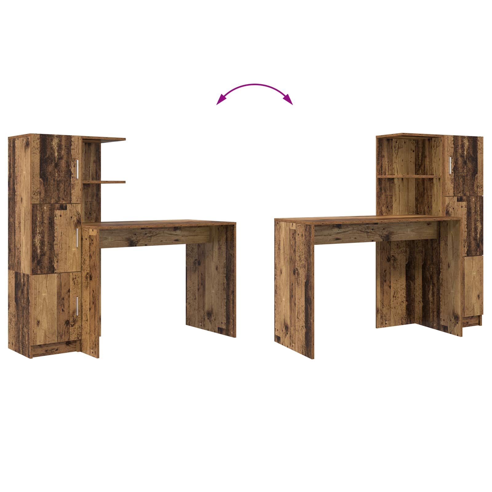 Stol 2 pcs Staro drvo