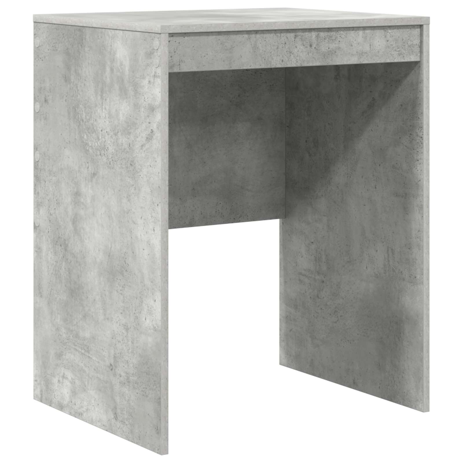 Stol s ladicama s policom s pohranom 2 pcs Betonski sivi
