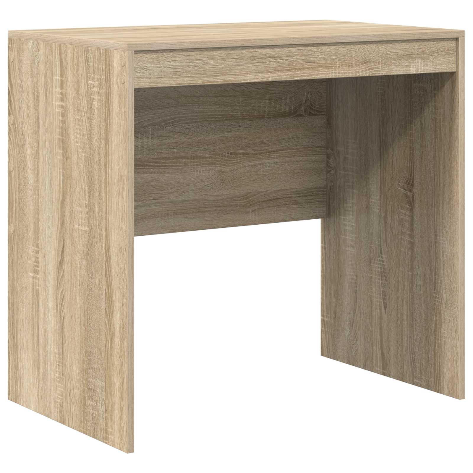 Stol s ladicama s policom s pohranom 2 pcs Sonoma hrast