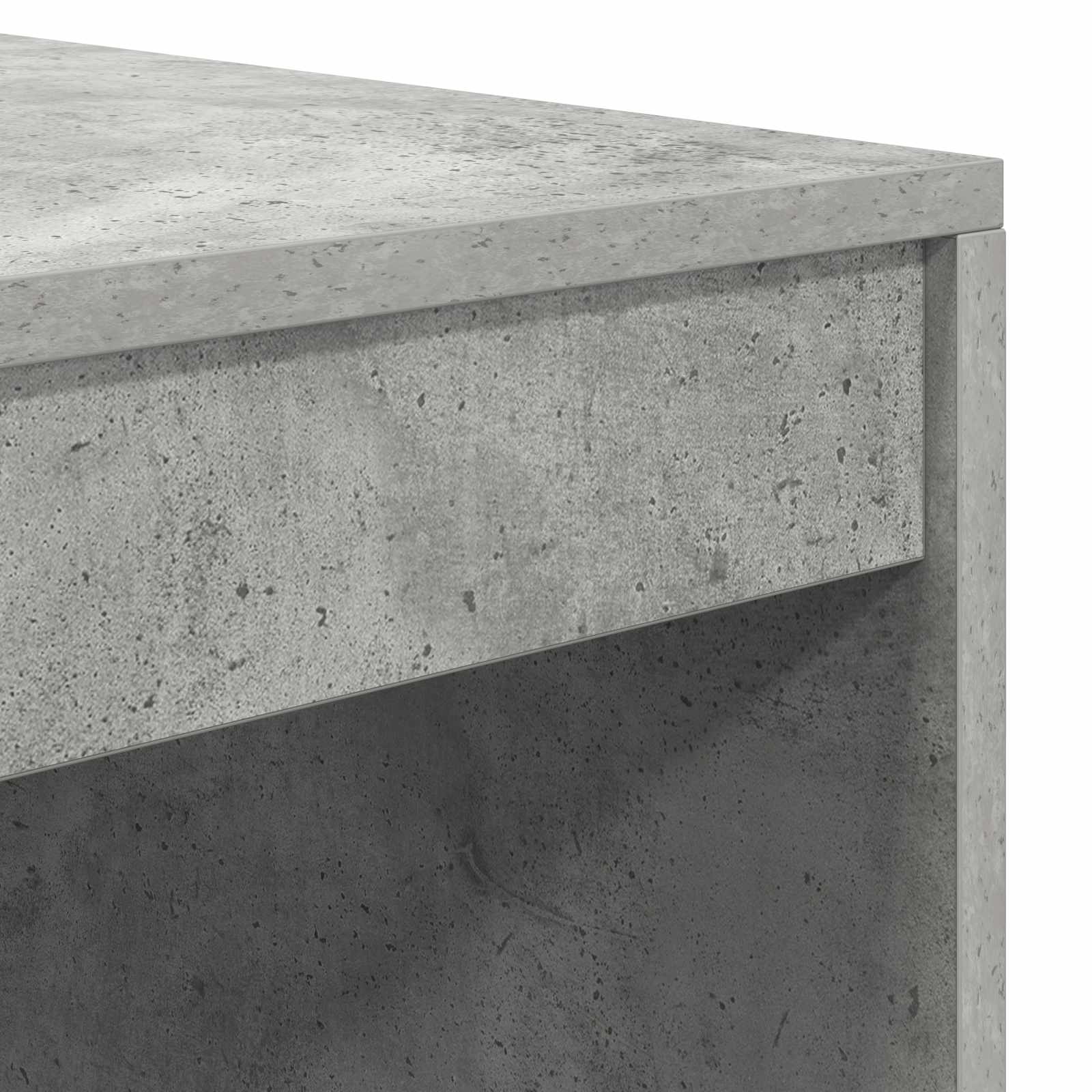 Stol s ladicama 2 pcs Betonski sivi
