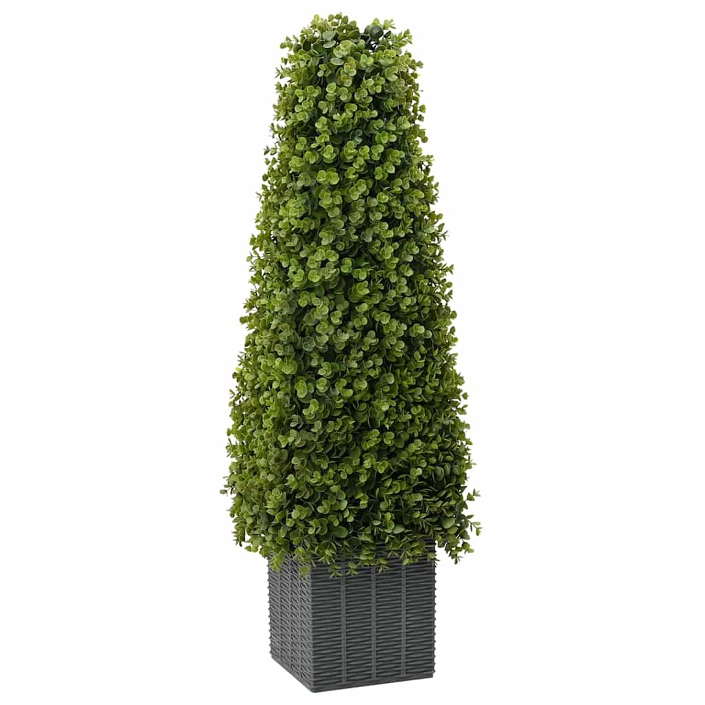 Eukaliptus trava toranj Zelena 27 x 27 x 90 cm Plastika