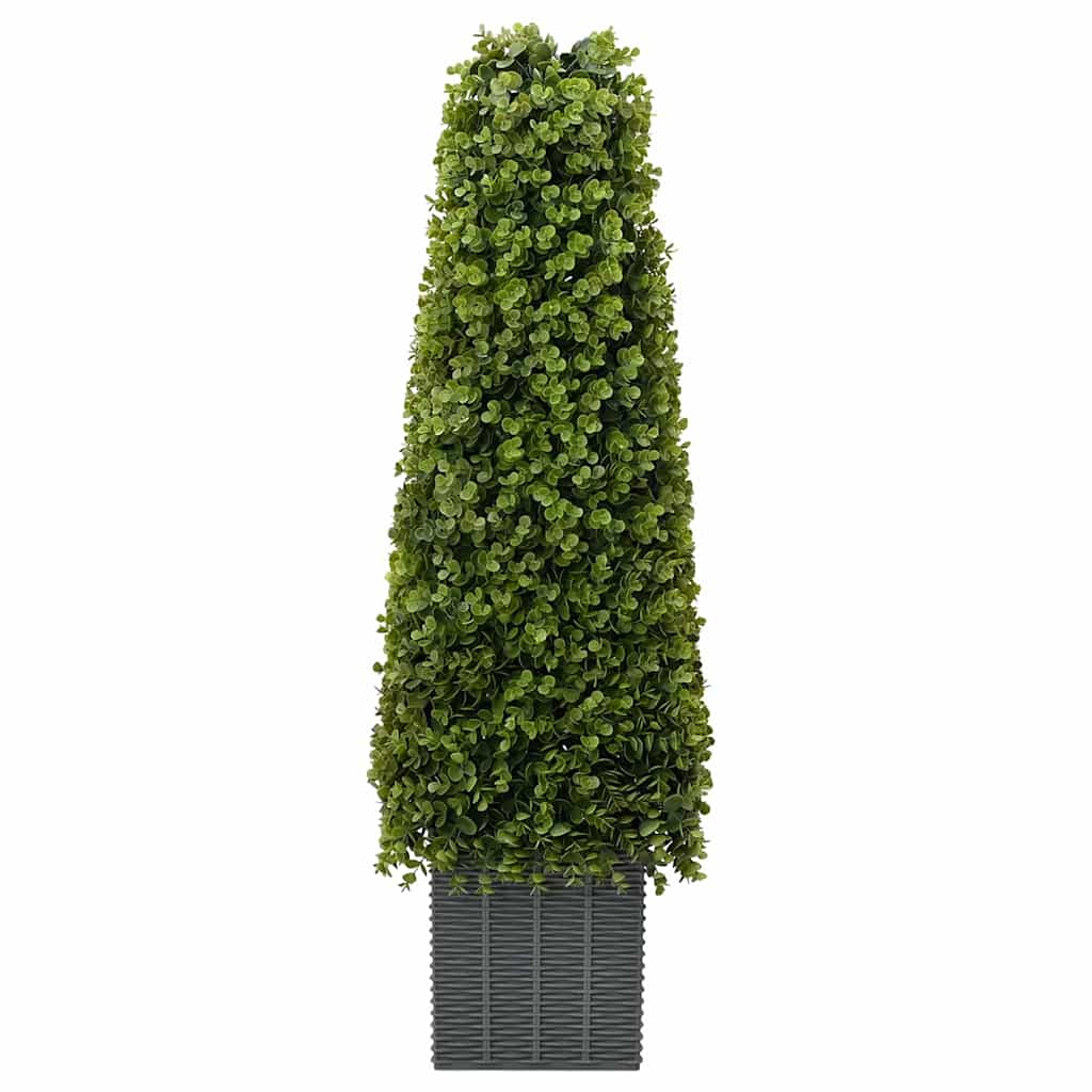 Eukaliptus trava toranj Zelena 27 x 27 x 90 cm Plastika