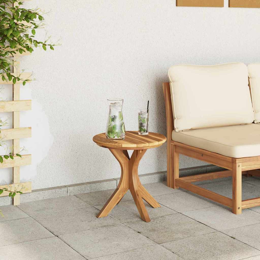 Bocni stol Smeđa 40 x 40 x 41 cm Čvrsto teak drvo
